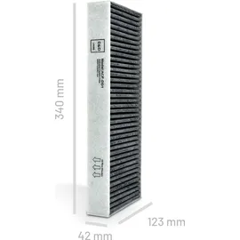filterbase Aktivkohlefilter passend für Bora Basic