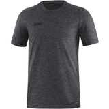 Jako Herren T-shirts T-Shirt Premium Basics, anthrazit meliert, L,