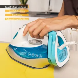 First Austria Dampfbügeleisen 2290 blau