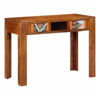 VidaXL Schreibtisch 100x50x75 cm Akazie massiv / Braun