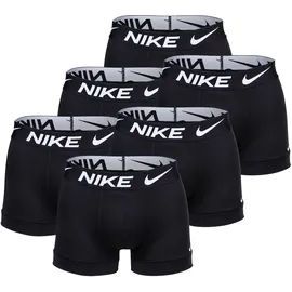 Nike Dri-Fit Micro Boxershorts Schwarz M 6er Pack