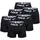 Nike Dri-Fit Micro Boxershorts Schwarz M 6er Pack