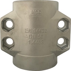 WerkzeugHERO Klemmschalen f. Dampfarm.EN14423, 47-50mm SS