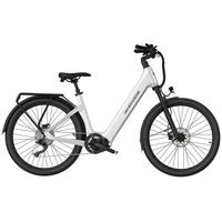 Vanpowers Urban Glide Ultra E-Bike Perlweiß Größe L Tiefeinsteiger, 110 km Reichweite & 25 km/h