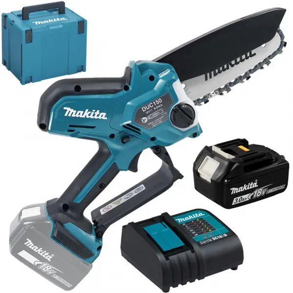 Preisvergleich Produktbild Makita DUC150ZJ LXT - Akku-Handkettensäge - 18V/3ah