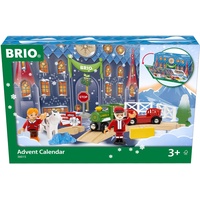 BRIO World 36015 - Adventskalender 2023 - Zubehör zum Zugset für Kinder ab 3 Jahren, kompatibel Eisenbahnsets & Accessoires