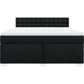 vidaXL Boxspringbett 180 x 200 cm Schwarz