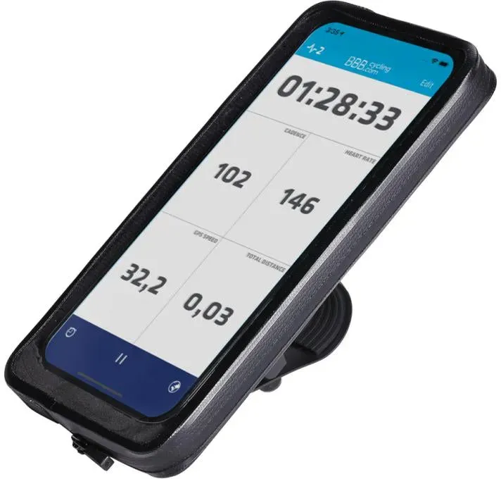 BBB smartphone mount Guardian XL 175x90x10mm schwarz BBB smartphone mount Guardian XL 175x90x10mm schwarz