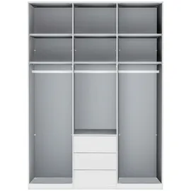 Wiemann »Monaco« mit Glasfront sowie hochwertigen Beschlägen inkl. Dämpfung grau