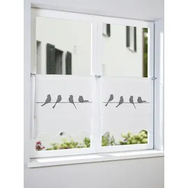 Heine Panneau in weiß-grau | Gr.: 60-x-120-cm