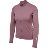 hummel hmlPULSE Zip Langarmshirt Lila / Pink XS