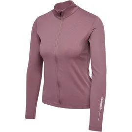 hummel hmlPULSE Zip Langarmshirt Lila / Pink XS