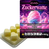WonderWax Duftwachs Wax Melts für Duftlampe, 6 Herzen Duftmelt Wachsmelt Sojawachs Duftwachs Würfel für Raumdüfte, Wachs Duftöl Winter Indoor Schmelzen für Aromalampe Zuckerwatte