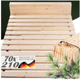 Rollrost Lattenrost Rolllattenrost 70 x 210 cm 20mm 300kg "stabiler Rollrost", TUGA-Holztech, Breite 70 80 90 100 120 140 160 180 200 Länge 140 190 200 210 220 70 cm x 210 cm x 2.00 cm