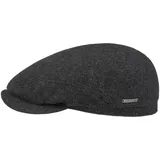 Stetson Vedrick Flatcap Herren Schirmmütze Made in EU Winter anthrazit 59 cm - 59