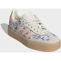 Sneaker ADIDAS ORIGINALS "ADIDAS LIBERTY LONDON SAMBA", Mädchen, Gr. 38, rosa (sanftes weiß, blush pink, gum 3), Leder, Synthetik, Textil, Schuhe Sneaker, für Kinder & Jugendliche