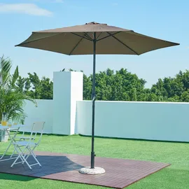casa.pro Schirmständer Bitritto Beton Ø 45 x 6 cm Mehrfarbig