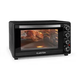 Klarstein Masterchef 60 Mini-Backofen 60l 2000W 100-230 °C Timer schwarz