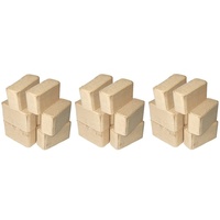 BURI Kaminholz Holzbriketts 3x 10kg naturbelassen Kaminbrikett Heizbrikett Brennholz