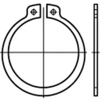 Industrial Quality Supplies DIN 471 Sicherungsringe Federstahl 68 x