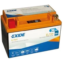 Orvaldi EXIDE ELTX9 Lithium Batterie, 3Ah