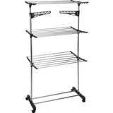 Storage Solutions Wäscheständer 165 m Weiß/Schwarz