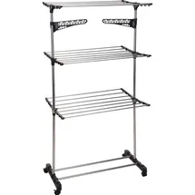 Storage Solutions Wäscheständer 165 m Weiß/Schwarz