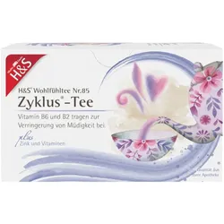 H&s Zyklus-tee Mit Zink Und Vitaminen Filterbeutel