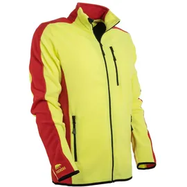 Forsberg Bjarkir Fleecejacke / gelb/rot / S