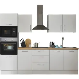 BASIC by Balculina Küchenzeile Turin 270 cm weiß