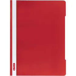 herlitz Sichthefter PP A4 Quality rot