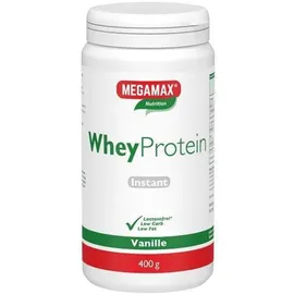 MEGAMAX Whey Protein Vanille Pulver 400 g