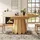 Okwish 118 x 76 x 158 cm oval natur