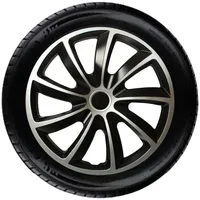 Radkappen Radblenden Bicolor 13, 14, 15, 16, 17 Zoll 4 Stück Silber Schwarz Varianten Neu 2024 Q-Modell (14)