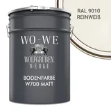 WO-WE Bodenversiegelung W700 Weiß matt 5 l