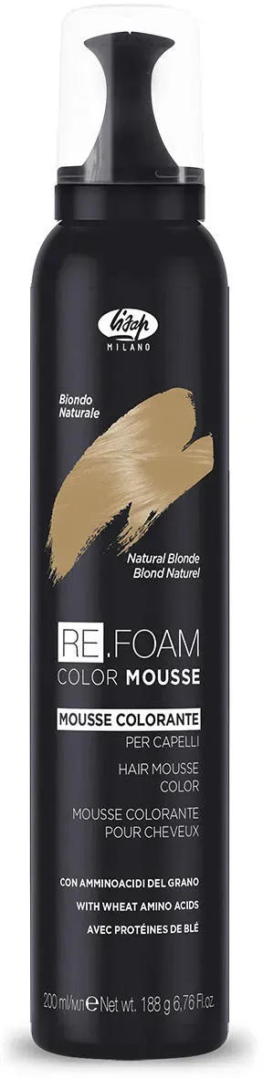 Lisap RE.FOAM Color Mousse naturblond 200 ml