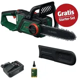 Bosch Power for All 18V Maschinenpaket  (Akku-Rasenmäher ROTAK18V2-38, 18V, 2,5 Ah Akku & Ladegerät)
