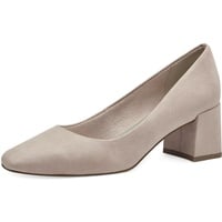 Marco Tozzi Damen Pumps mit Blockabsatz Vegan, Beige (Powder),