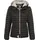 CAMEL ACTIVE Damen leichte Steppjacke mit Abnehmbarer Kapuze Schwarz womenswear-44