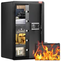 Vevor Safe Tresor mit feuerfester Geldtasche, Einzeltür-Safe 5,5 Kubikfuß,