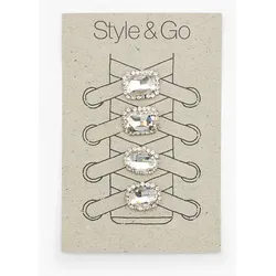 Style & Go Clips - Damen, Herren - silber
