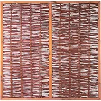Tetzner & Jentzsch Sichtschutzelement Fogo 180 x 180 cm braun