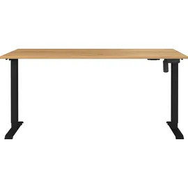 Germania Schreibtisch »Boras, elektrisch höhenverstellbar, 160 x 119 x 80 cm (BxHxT)