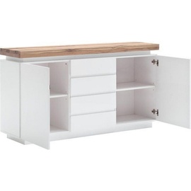 MCA Furniture Romina 150 x 81 x 40 cm weiß/eichefarben
