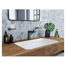 Hansgrohe Talis E Einhandmischer Brushed Black Chrome