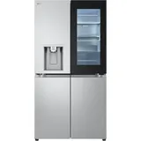 LG GMG960MBEE InstaView, Craft Ice Kugeln, Eis-, Crushed Ice- und Wasserspender, Total No-Frost, Wi-Fi, metal sorbet