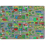 Primaflor Kinderteppich "Spielteppich STREETS, Made in Belgium", bunt, B:140cm H:5mm L:200cm, Polyamid, PRIMAFLOR-IDEEN IN TEXTIL, Teppiche, Kinderteppich, Straßen-Teppich, Straßenbreite ca. 9 cm, Kinderzimmer