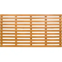 vidaXL Badematte Uni Braun 100 x 53 cm