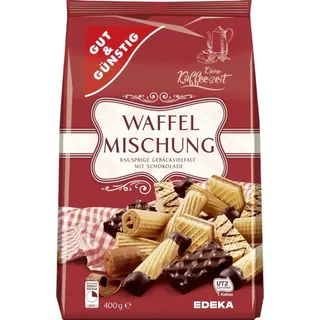 gut & günstig GUT&GÜNSTIG Waffelmischung Kekse 400,0 g, 1 St.