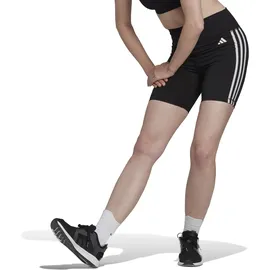 adidas Training Essentials 3-Streifen High-Waisted kurze Leggings Black S